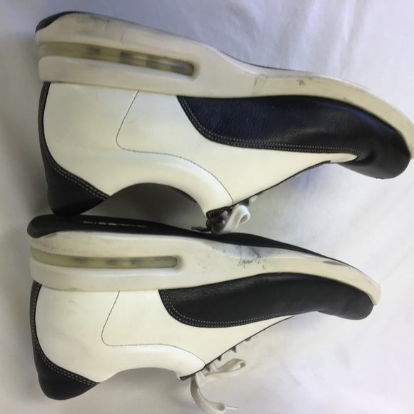Cole Haan Men Leather White Black Shoes 14M - Picture 10 of 11